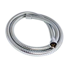 ダブルロックポリッシュステンレススチールフレキシブルシャワーホース