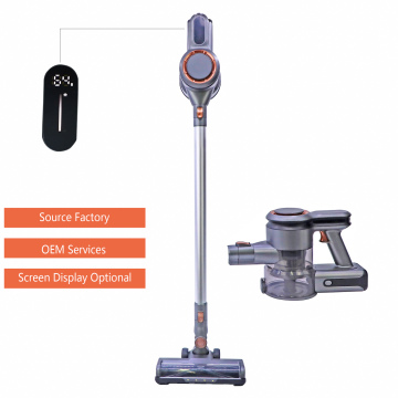 130W Dry Electronic Cyclone Brush Wireless Vacuum Stick Handheld Cordless Vacuum Cleaner
