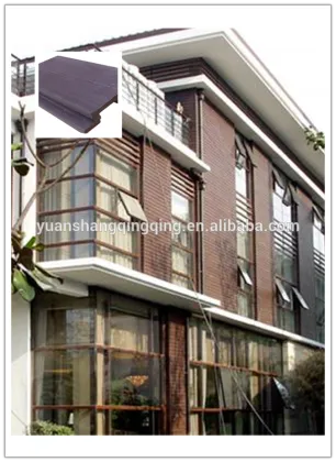 LESCO WOOD outdoor decorative wall covering panels/decking