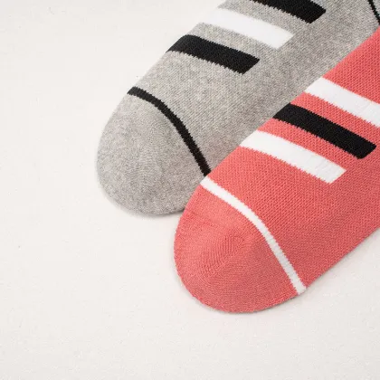 Women's woolen cabled stockings