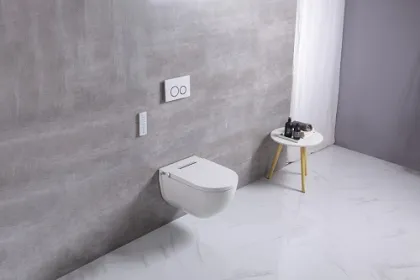 Intelligent Wall-Hung Toilet With Smart Seat Cover