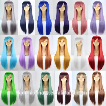 High-quality Synthetic Cosplay Wig Long Silver Sailor Moon Cosplay Wigs