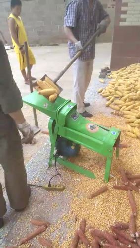 Small Maize Corn Wheat Sheller Seed Removing Machine