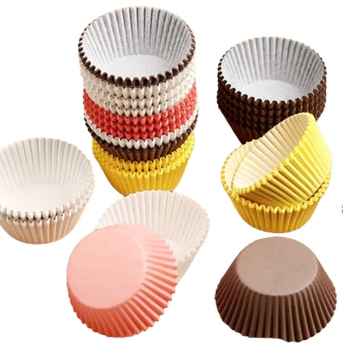Recyclable Tulip Muffin Liners: Eco-Friendly Mini Round Baking Cups for Cupcakes