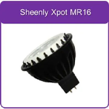 Sheenly Xpot MR16 LED spotlight, Beam Spread 15°