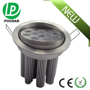LED Down Light Fittings Dimmable 12x3w