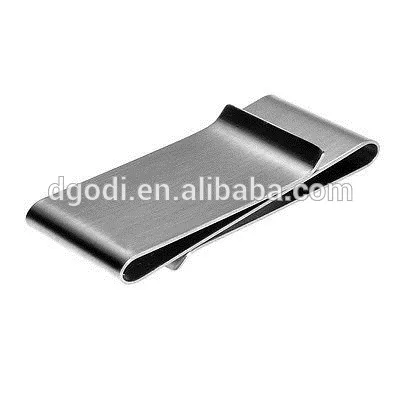 stainless steel spring metal money clip