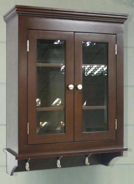 Over The Toilet Glass Door Bathroom Wall Medicine Cabinet