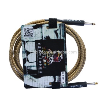 X-FD-3B/6B/10B Flexible High Quality Braided Wire EQ Guitar Use Guitar Cable