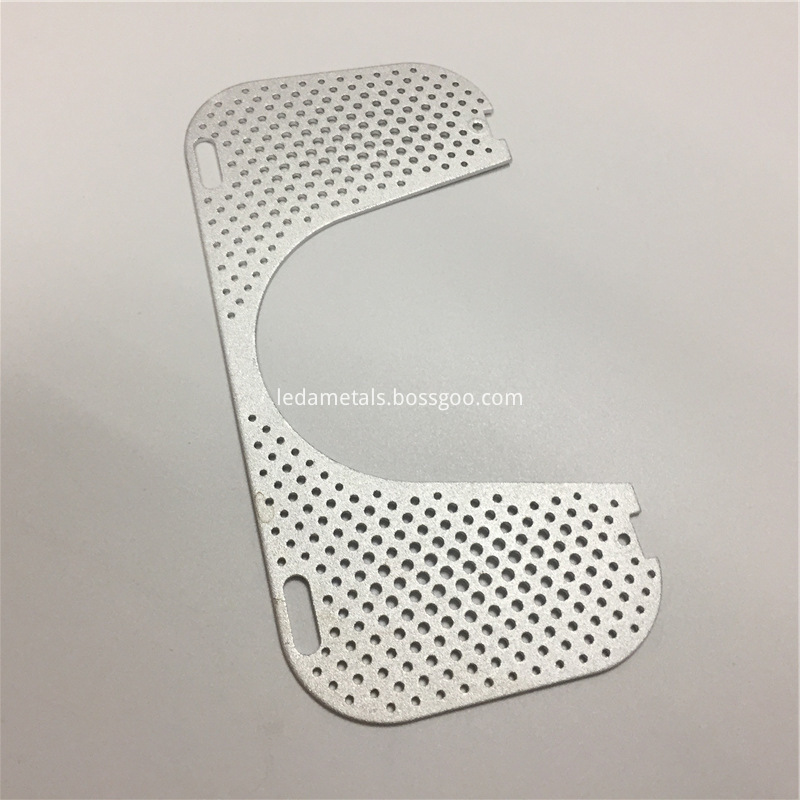 Stamping perforated plate