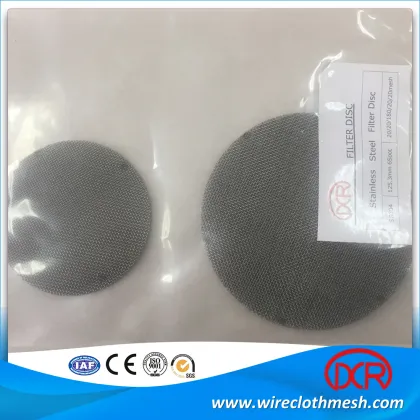 Wire Mesh Filter Disc Cloth