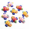 100 stks Leuke Hars Cartoon Dier Olifant Plaksteen Cabochon DIY Decoratieve Craft Scrapbooking