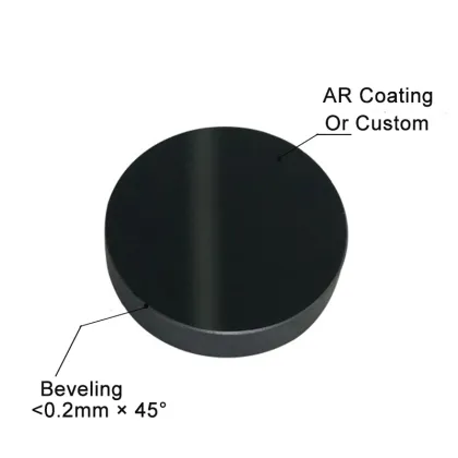 Germanium Glass Windows and Optics with DLC/AR Coating for Thermal Imaging FLIR Cameras