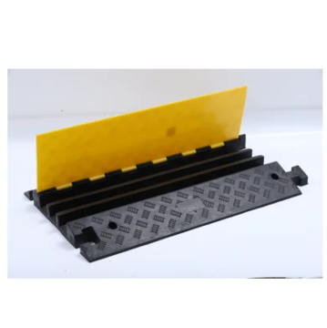 High-Quality 3-Channel Durable Rubber Speed Hump and Cable Ramp