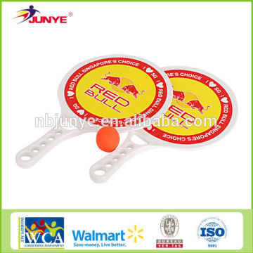 Ningbo Junye Plastic Beach Racket With EN71 Certification and Custom Logo