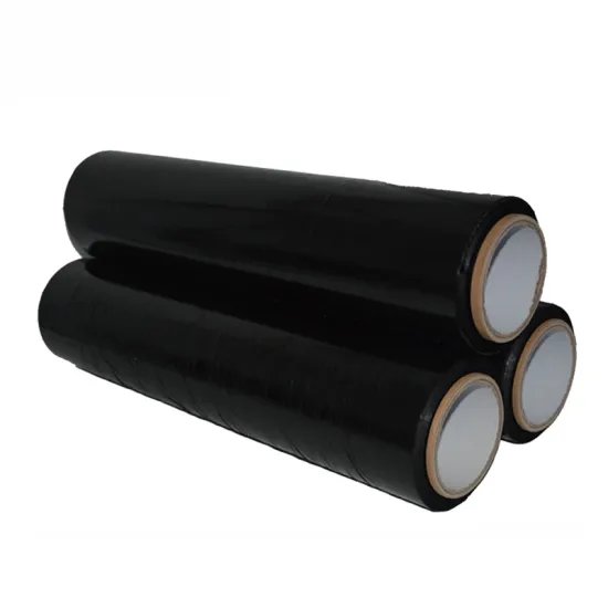 Heavy Duty Black Cling Wrap For Luggage