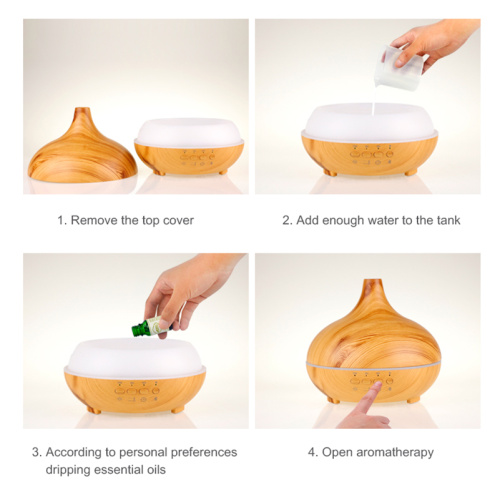 Ultrasonic Aromatherapy Aroma Diffuser With Bluetooth