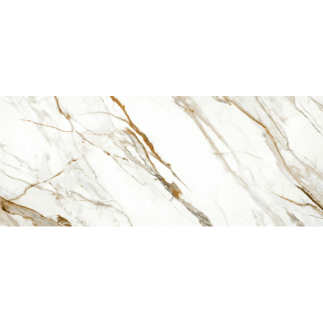 Carrara Gold Artificial Stone Slabs for Bathroom Tiles, Walls, and Floors