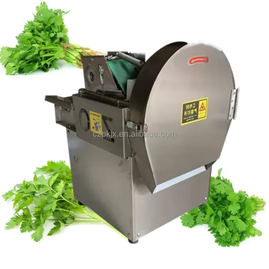 High Quality Electric Vegetable Slicer Cutter for Parsley, Cucumber, and Root Vegetables