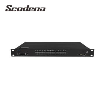 1U 24 Port 10G Transmission Rate Layer 3 Network Switch PoE Management