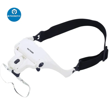 45X /3X Handheld Magnifier Lamp with LED Light for Reading