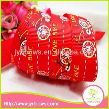 100% polyester competitive price custom grosgrain ribbon 75mm