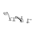 4-hole rim mounted bath mixer