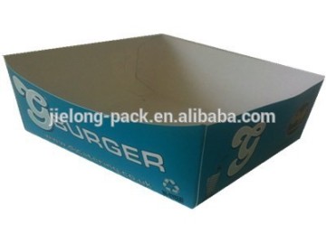 fast-food paper tray