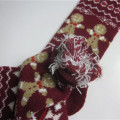 Beer Jacquard Acrylic Knitting Socks