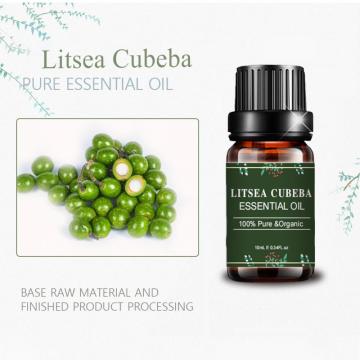 100% puro natural de fábrica personalizada Litsea Cubeba Oil