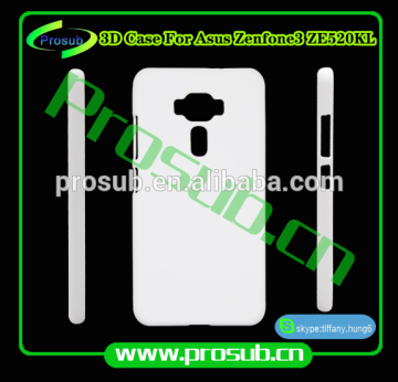 3d sublimation diy blank cell phone case cover skin for Prosub-Asus Zenfone3 ZE520KL
