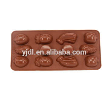 Stampo al cioccolato in silicone multilione vendita calda