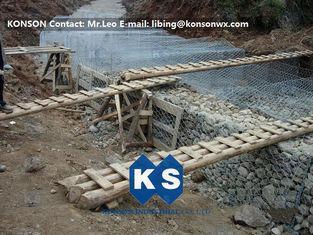Hot Dip Galvanized Wire 2x1x1m PVC Coated Gabion Boxes Prev