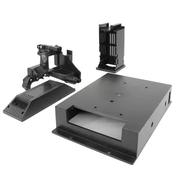 Custom White Plastic Bottom Cover parts