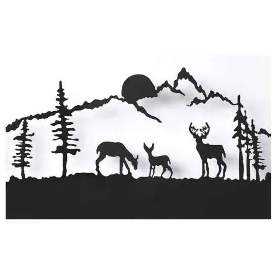 14W Acrylic Modern LED Wall Light for Living Room and Bedroom - Black Lustre