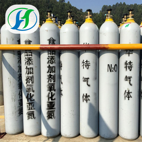 Silinder baja tahan karat Gas Nitrous Oxide N2O