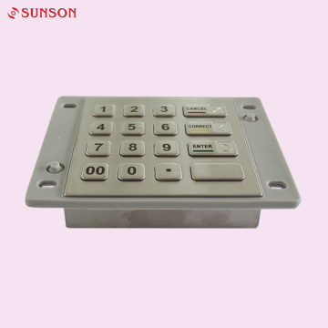 Hot Sale 16-key EPP for ATM CDM CRS