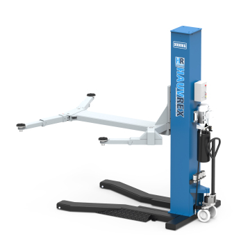 CE Approved 3T Single Post Auto Hoist Hydraulic Car Lift Hauvrex HSL1130