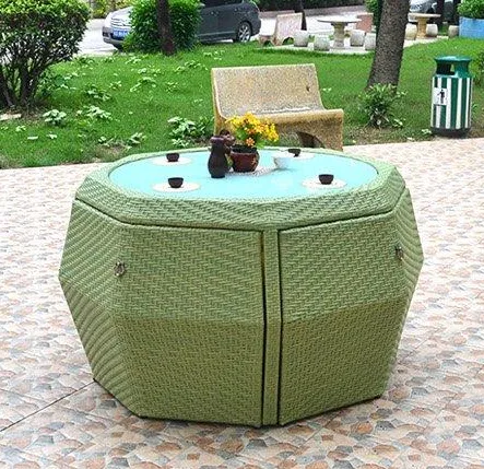 Save place fashion rattan chair set  wicker garden chair set outdoor furniture
