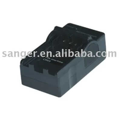 Camera Battery Charger Suitable for Sanyo CRV3