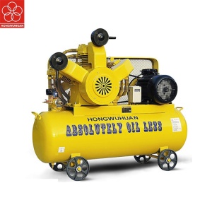 500L 3 cylinder oil free portable air compressor