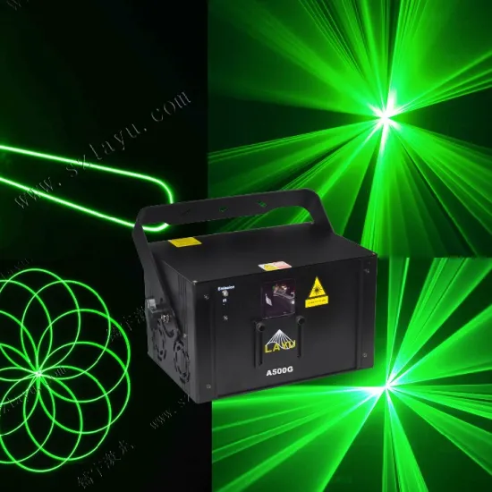 520nm Green Animation Laser Light: 1W, 2W, 3W Power Options