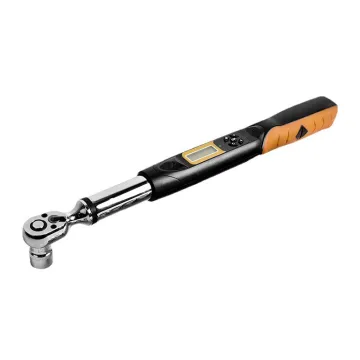 Straight Digital 1/2\" Digital Display Adjustable Torque Wrench: An Electronic Tool for Precise Fastening