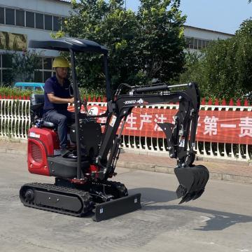 Escavadeira de fábrica de rinocerontes 1 tonelada micro escavador