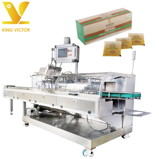 KV Automatic Puff Pastry Flow Pack to Cartoning Line with Modified Atmosphere