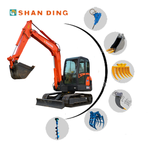 6.5 Ton Crawler Excavator CE CERTIFIED 5 TON 6 TON EXCAVATOR Factory