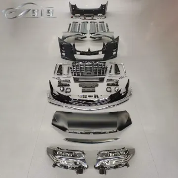 AL Upgrade Body Kits: Fit for AL 2011-2017 Models Updated to 2020 AL20-AL35 Full Car Bumpers with Lights