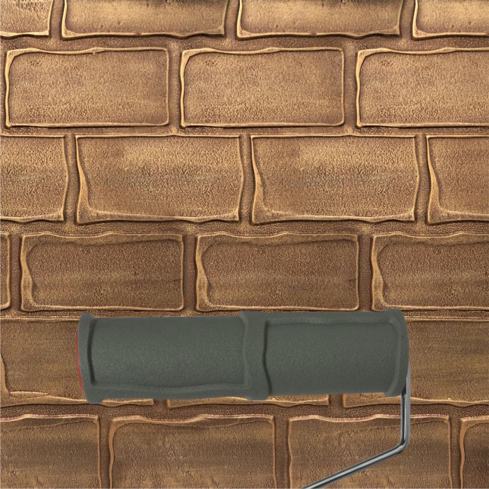 Texture rollers for wall art