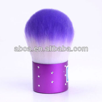 2013 Top quality black import synthetic hair large kabuki brush Synthetic Hair Nylon Goat Hair kabuki brush