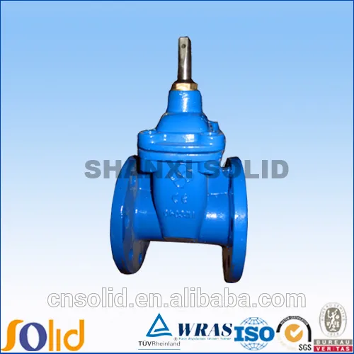 2016 ductile iron resilient seated gate valve